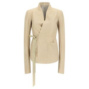 Rick Owens Women 'Hollywood' Leather Jacket